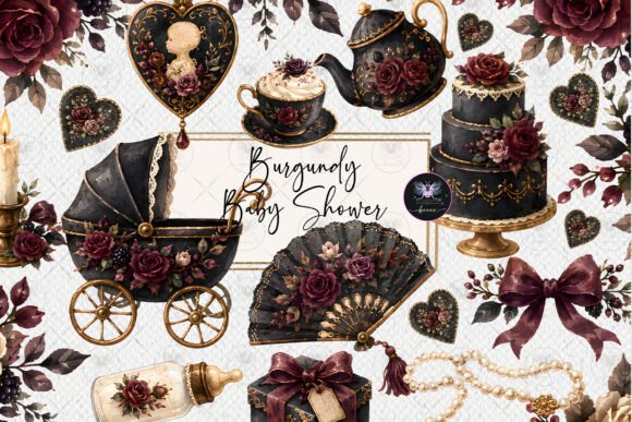 Download Burgundy Mocha Baby Clipart - Baby Collection
